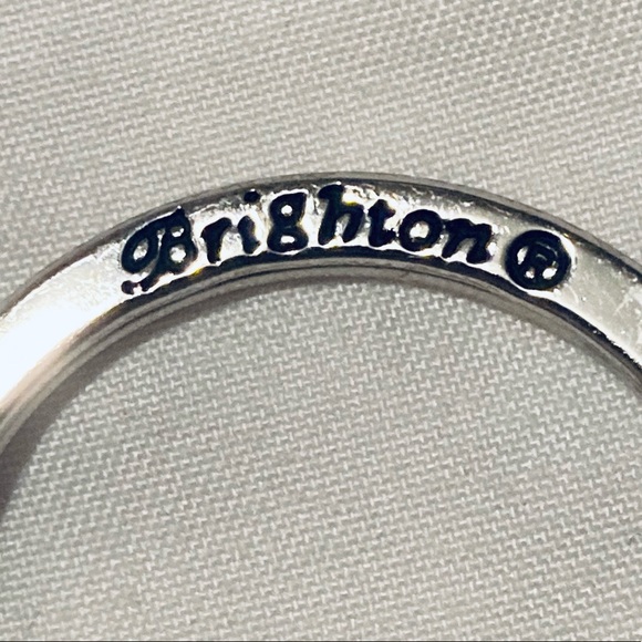 Brighton Contempo key fob silver plated - Picture 2 of 14